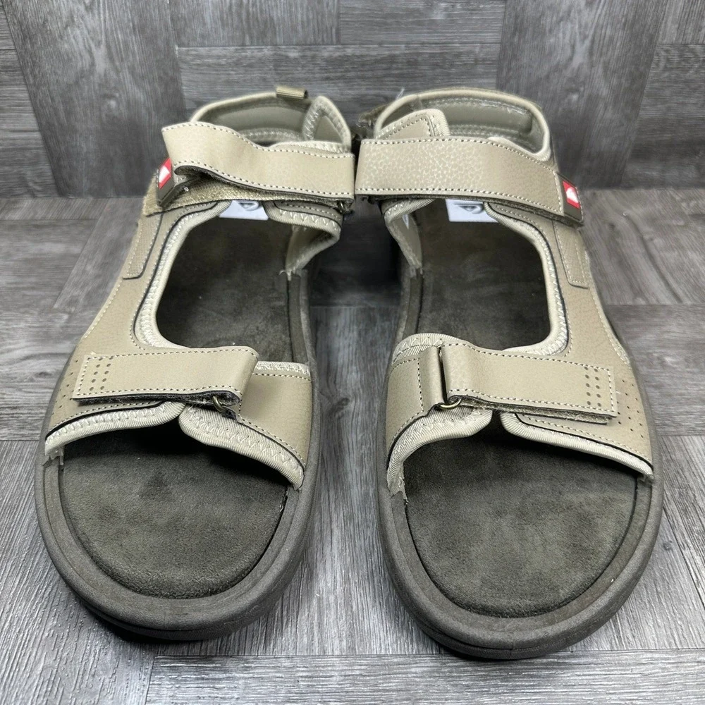 Quiksilver‎ Pinnacle Sandals Mens 13 Tan Hiking Sport Strappy NEW